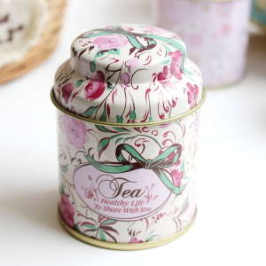 Wholesale Custom Round Tea Tin Can